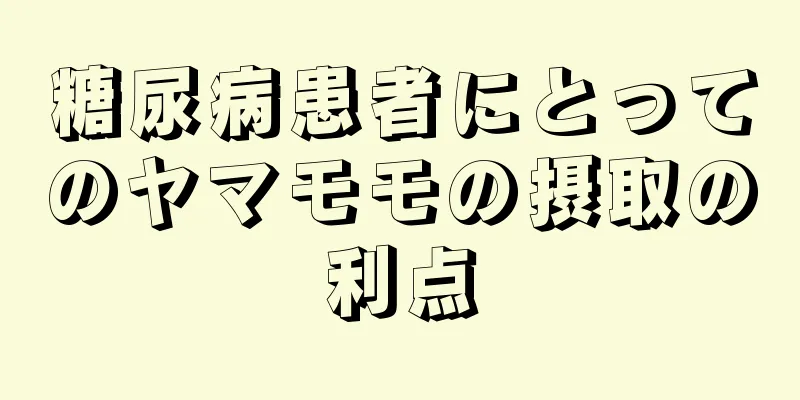 糖尿病患者にとってのヤマモモの摂取の利点