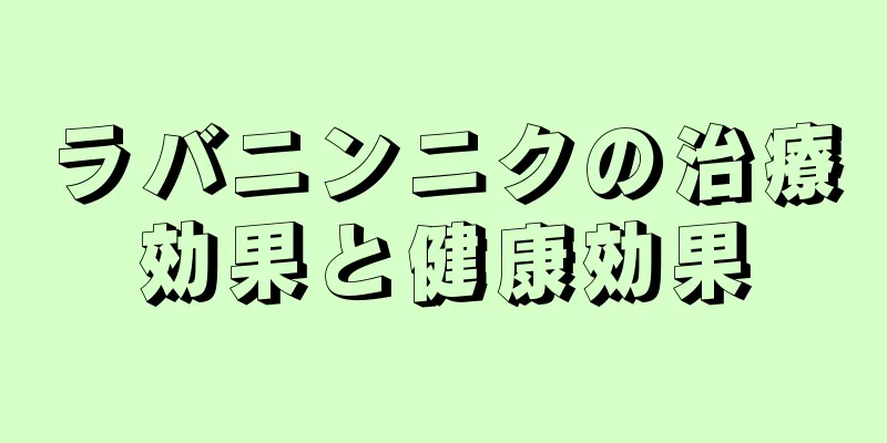 ラバニンニクの治療効果と健康効果