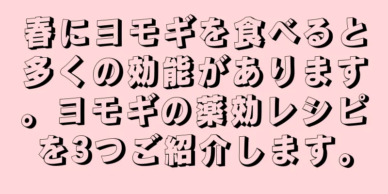 春にヨモギを食べると多くの効能があります。ヨモギの薬効レシピを3つご紹介します。