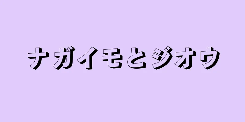 ナガイモとジオウ