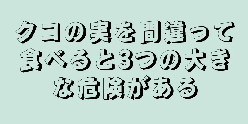 クコの実を間違って食べると3つの大きな危険がある